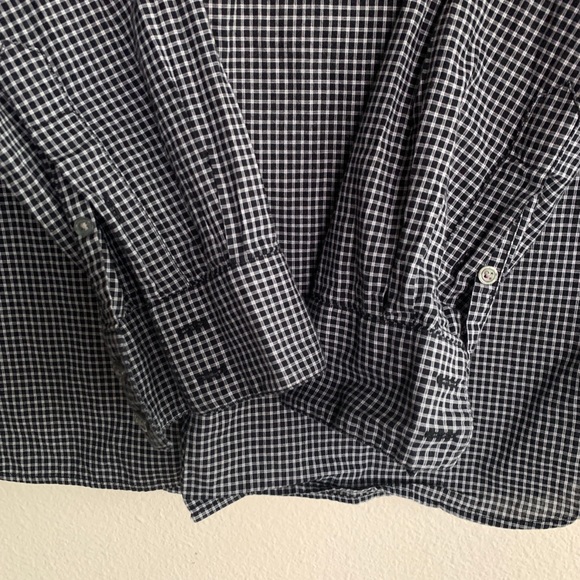 John Varvatos Black and White Check Large - Picture 5 of 7